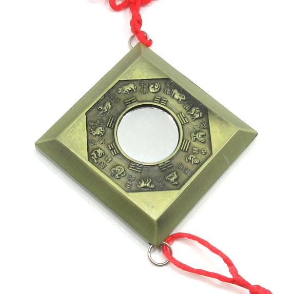 風水羅盤 風水盤 十二支八卦鏡牌 太極 十二方位 風水鏡 風水 開運 守護