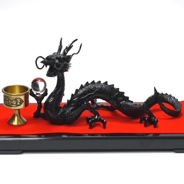 龍 置物 願い龍 黒龍 ブラックドラゴン 天然透明水晶 丸玉 水杯 台座付き ドラゴンボール 辰 竜 風水グッズ 開運アイテム 風水インテリア 縁起物 3bknegairyu 風水ザ ワールド 開運浄化専門店 通販 Yahoo ショッピング