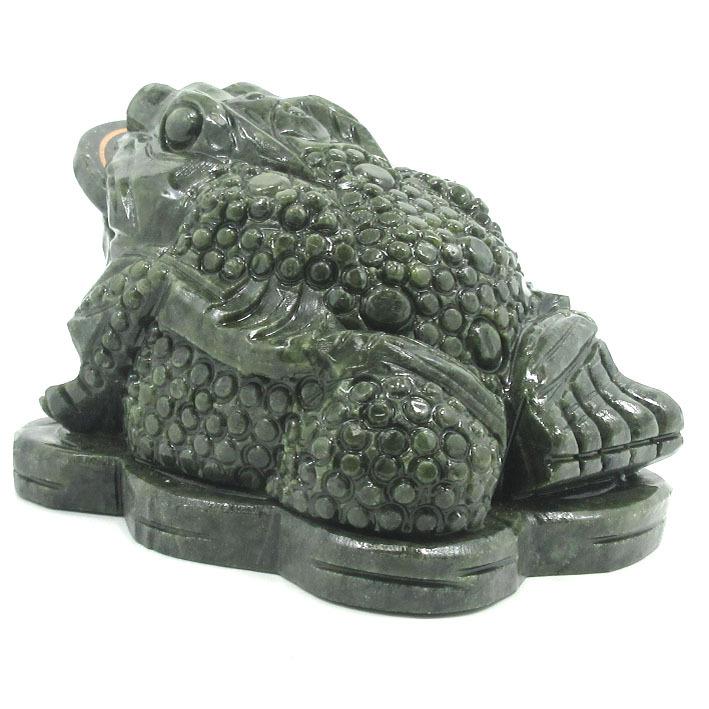 V3　青虎目石の三本足の蛙　ブルータイガーアイ　銭蛙　珍品　天然石 V3 青虎目石の三本足の蛙 ブルータイガーアイ 銭蛙 珍品