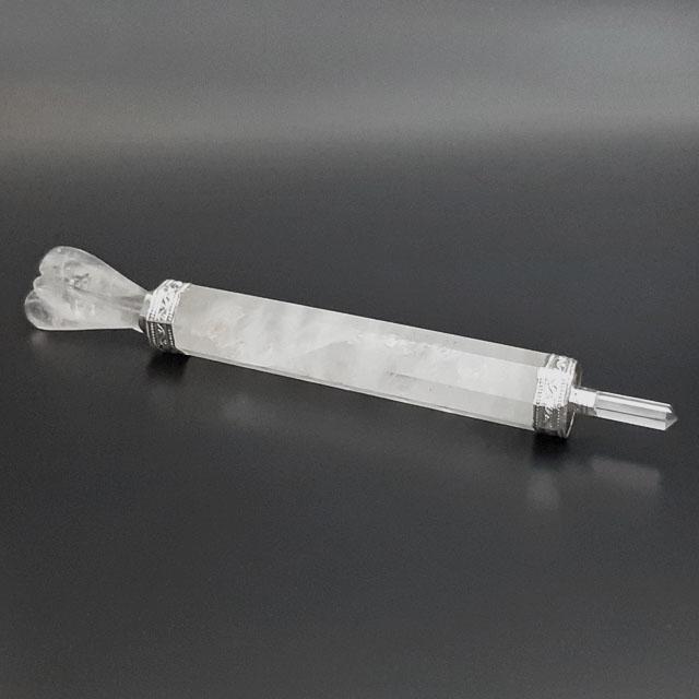 クリスタルワンド エンジェルワンド ヒマラヤ水晶 長さ約21．1cm