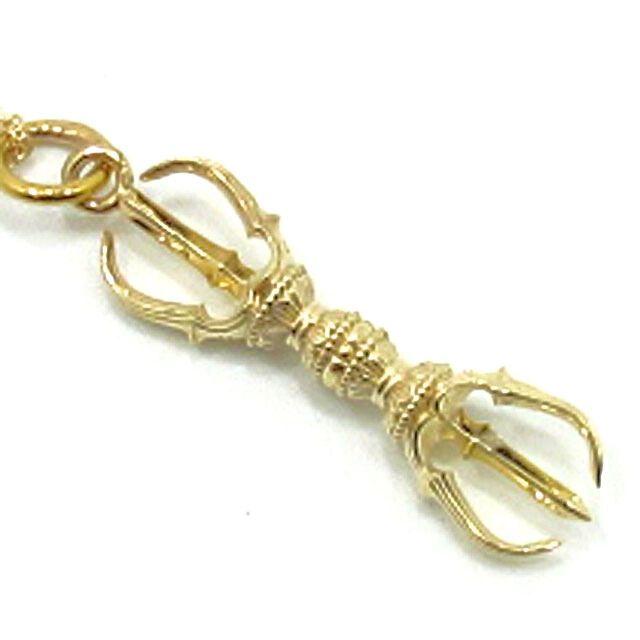 三鈷杵 ネックレス 金剛杵 アクセサリー ペンダント 仏具 精品 三鈷杵