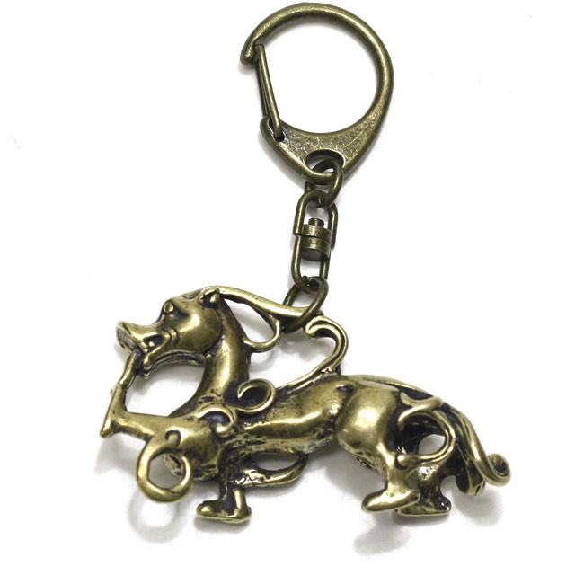 風水 ヤアズ キーホルダー やあず 睚眦 アクセサリー 龍 七番目の子 魔