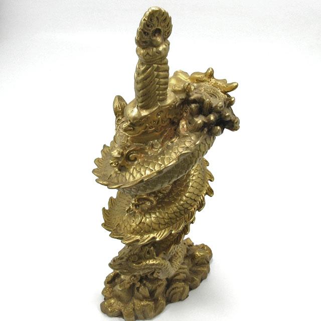 龍 置物 剣龍 不動明王 化身 銅製 龍の置物 宝剣 倶利伽羅剣 龍 置物 剣龍 不動明王 化身 銅製 龍の置物 宝剣 倶利伽羅剣