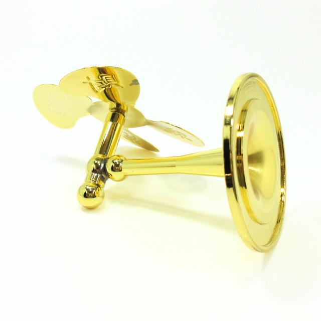 風車 置物 風水 扇風機 真鍮 風車の置物 車公 開運 運気好転 縁起物 金