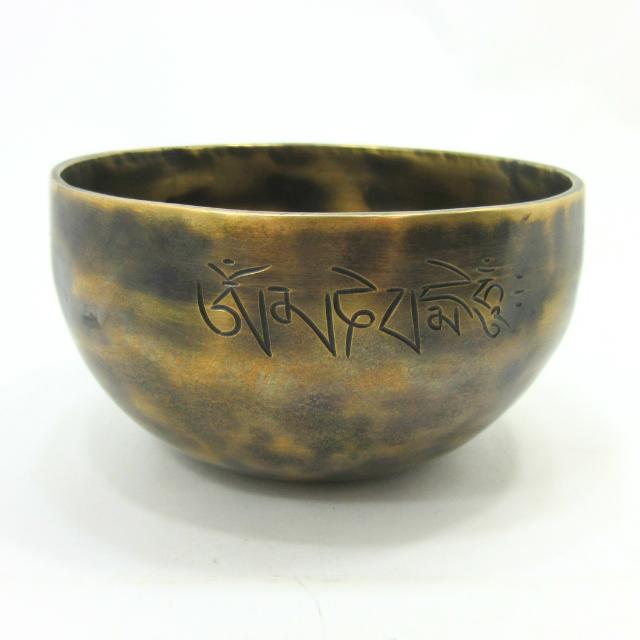 シンギングボウル 7メタル 音浄化 ハンドメイド シンギング ボウル 約