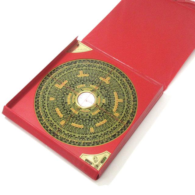 風水羅盤 本格派 風水盤 LLサイズ約22．5cm ケース付き 風水