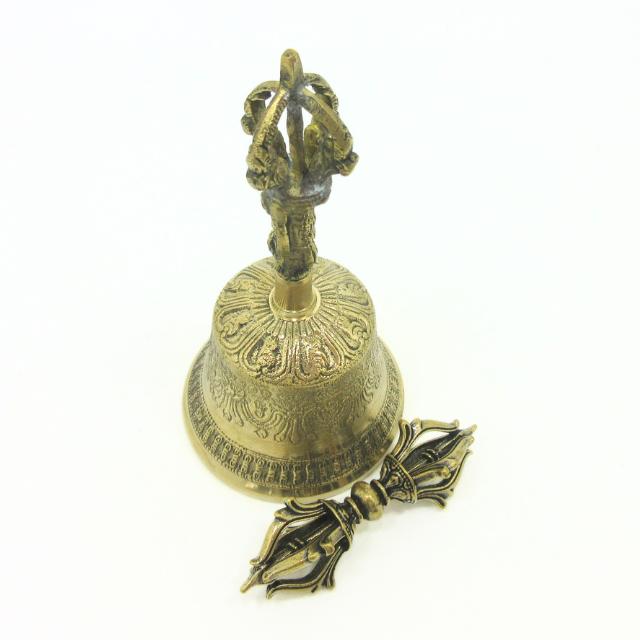 金剛鈴 持鈴 ガンター 仏具 高さ約13cm 直径約7cm 金剛鈴と 金剛鈴 持鈴 ガンター 仏具 高さ約13cm 直径約7cm 金剛鈴と