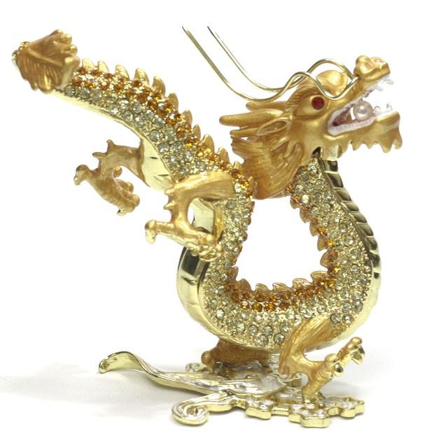 龍 置物 金龍 黄龍 ラインストーン装飾 キラキラ 龍の置物 五爪龍 皇帝 龍 置物 金龍 黄龍 ラインストーン装飾 キラキラ 龍の置物 五爪龍 皇帝