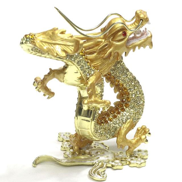 願い龍 龍 金龍 黄龍 置物 ラインストーン装飾 五本爪龍 皇帝龍 雲上龍 竜 辰 風水グッズ 風水アイテム 開運グッズ Goldlidragon L1 風水ザ ワールド 開運浄化専門店 通販 Yahoo ショッピング