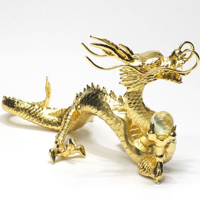 龍 置物 風水 金龍 24金メッキ 龍の置物 シトリン 黄水晶 丸玉 龍 置物 風水 金龍 24金メッキ 龍の置物 シトリン 黄水晶 丸玉