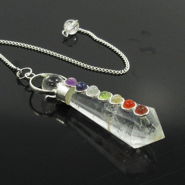 ペンデュラム ダウジング フーチ ヒマラヤ水晶 チャクラ 多面カット