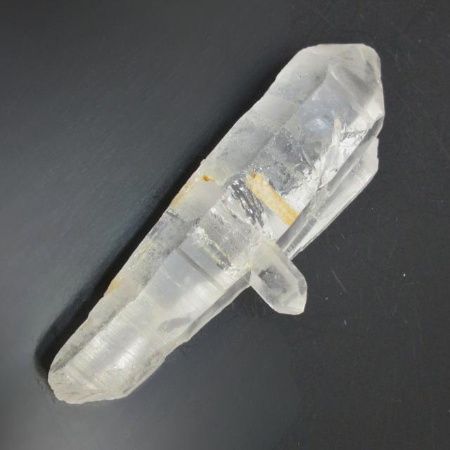 ヒマラヤ水晶 原石 ポイント 約11.5cm 122g 水晶ポイント 天然水晶