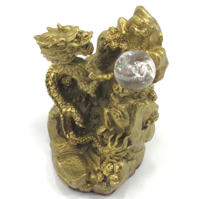 龍 置物 風水 山水龍 開運 龍の置物 虹入り水晶付 丸玉 上山龍 龍 置物 風水 山水龍 開運 龍の置物 虹入り水晶付 丸玉 上山龍