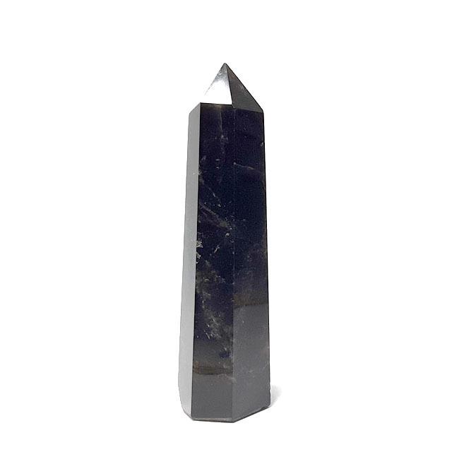 黒水晶 ポイント モリオン パワーストーン 重さ192g 高さ 