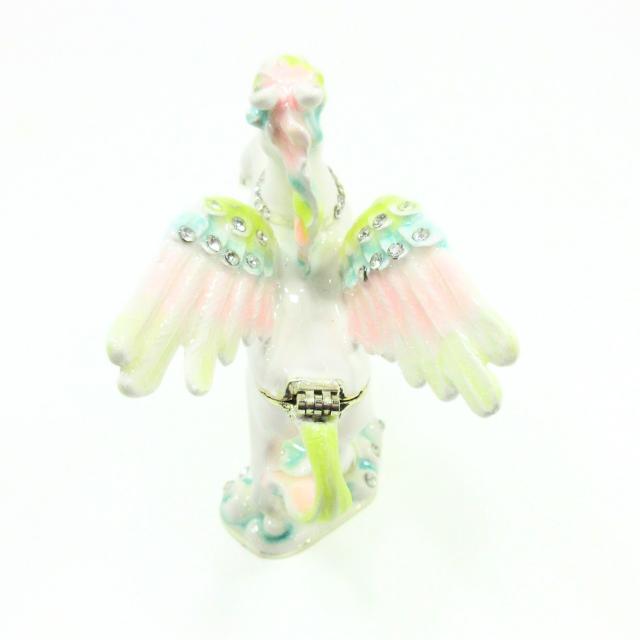 ペガサス 小物入れ ミニ置物 天馬 ジュエリーボックス パステルカラー