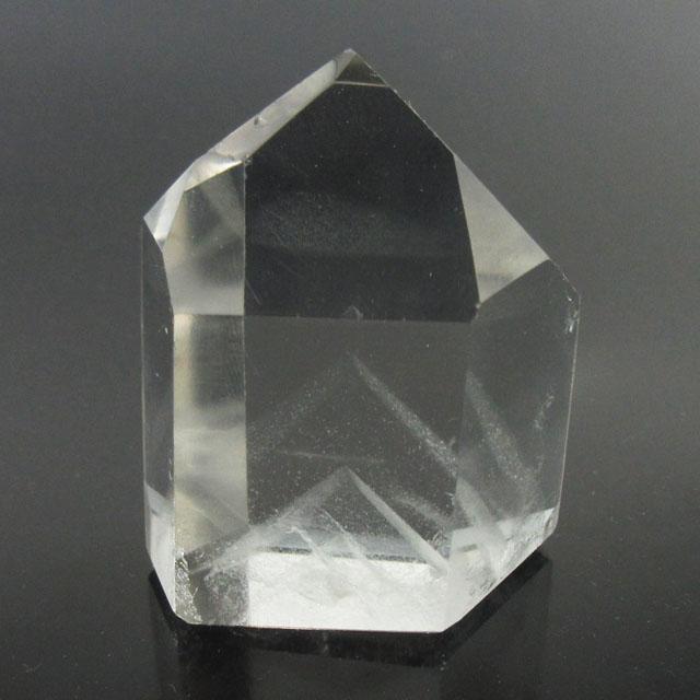 水晶ポイント ファントム水晶ポイント 高さ約4cm 天然石 白色幻影
