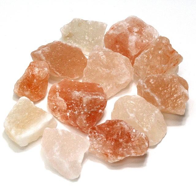 ヒマラヤ岩塩 ピンク岩塩 ブロック 1kg : 仏具・天然石・風水専門店