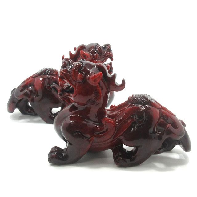 ヒキュウ 貔貅 置物 風水グッズ 蛇紋石 ヒキュウ置物 A 天然石 特大サイズ 最大長さ約２０ｃｍ 岫玉石 ひきゅう 赤ヒキュウ 風水アイテム インテリア オブジェ_4