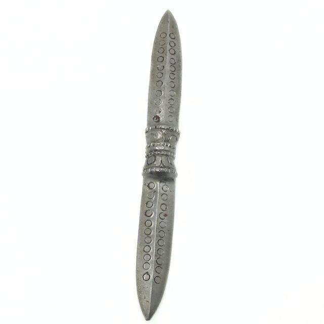 金剛杭 独鈷杵 両剣 鉄製 長さ約20.8cm プルパ 金剛杵 金剛杭 独鈷杵 両剣 鉄製 長さ約20.8cm プルパ 金剛杵