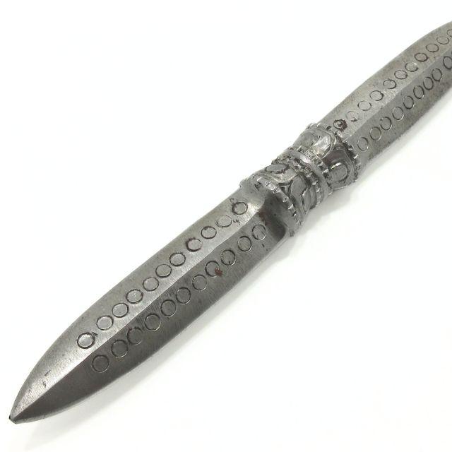 金剛杭 独鈷杵 両剣 鉄製 長さ約20.8cm プルパ 金剛杵 金剛杭 独鈷杵 両剣 鉄製 長さ約20.8cm プルパ 金剛杵