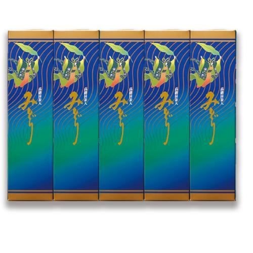 抹茶入り煎茶 みどり 100g×5本セット（包装不可・クリックポスト