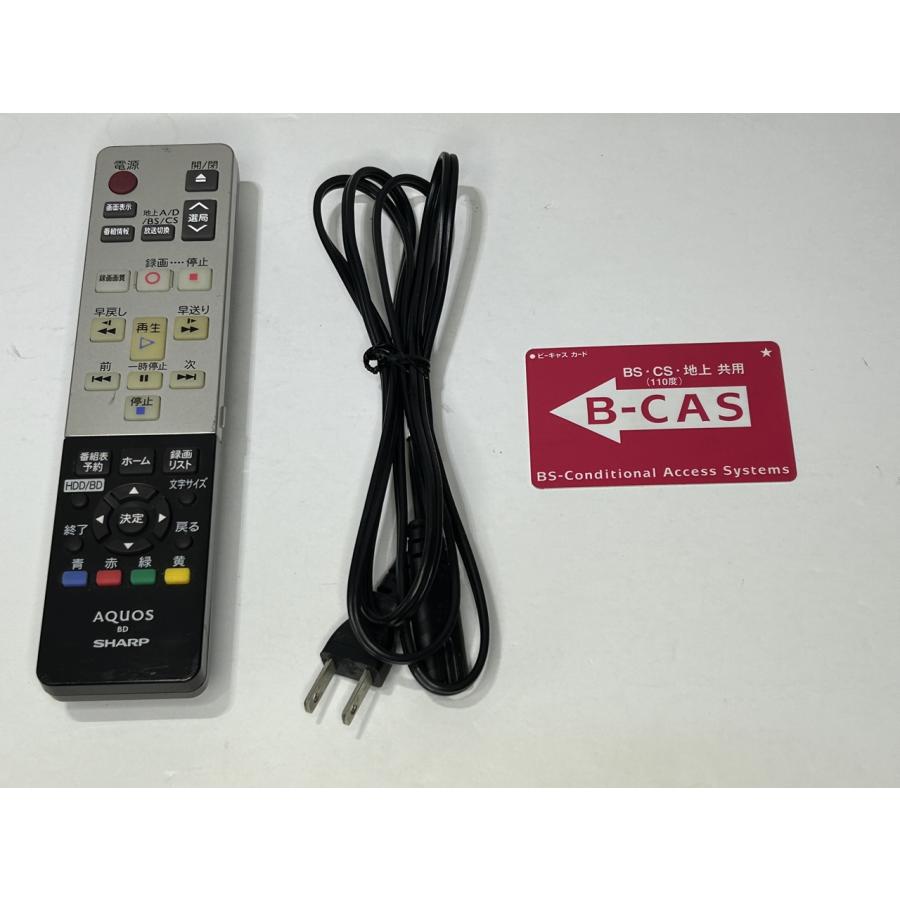 シャープ AQUOS ブルーレイレコーダー 500GB 2チューナー BD-W580 : 快