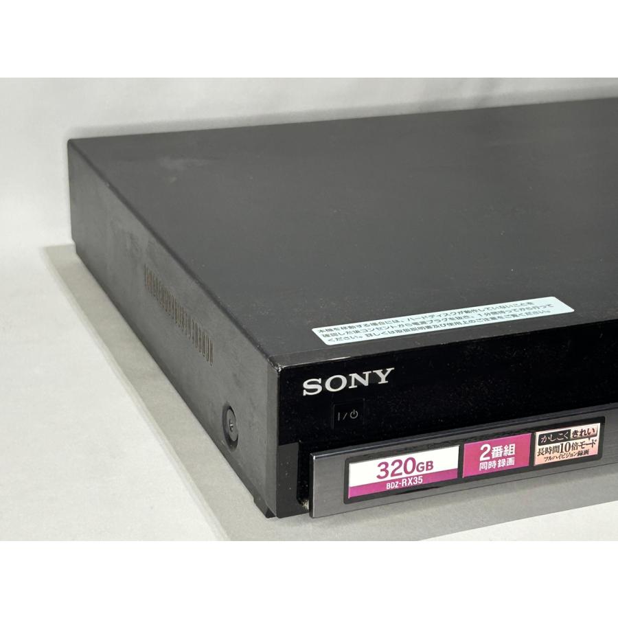 SONY 320GB 2チューナー ブルーレイレコーダー BDZ-RX35 : 快和空間