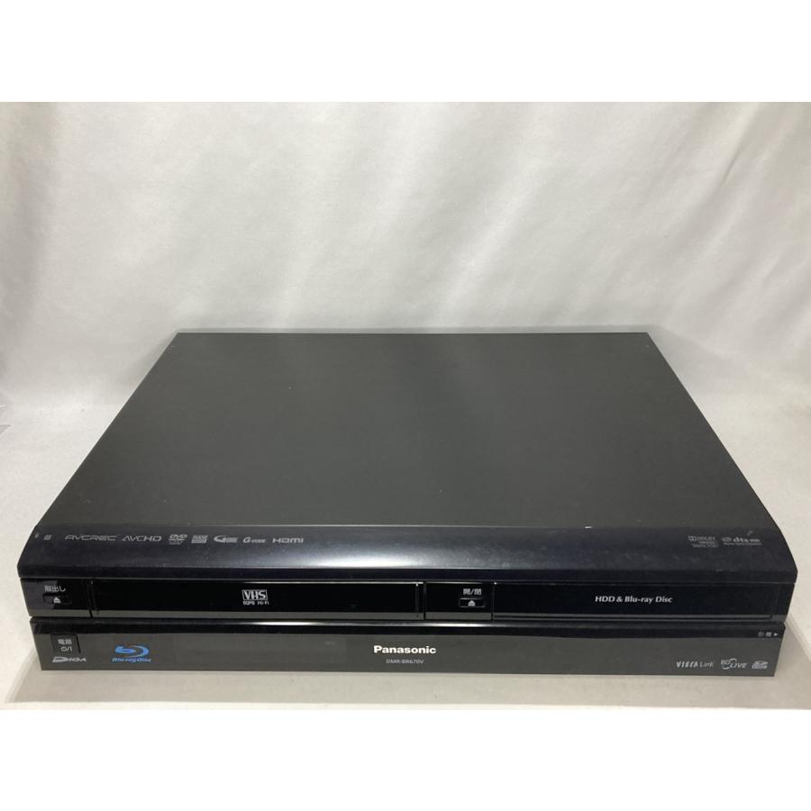 Panasonic - パナソニック 320GB 1チューナーVHSビデオ一体型DMR-BR670V-K パナソニック 320GB 1チューナー ブルーレイレコーダー VHS