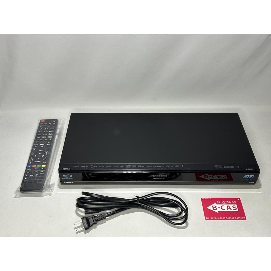 Panasonic 500GB 2チューナー ブルーレイレコーダー ブラック DIGA DMR