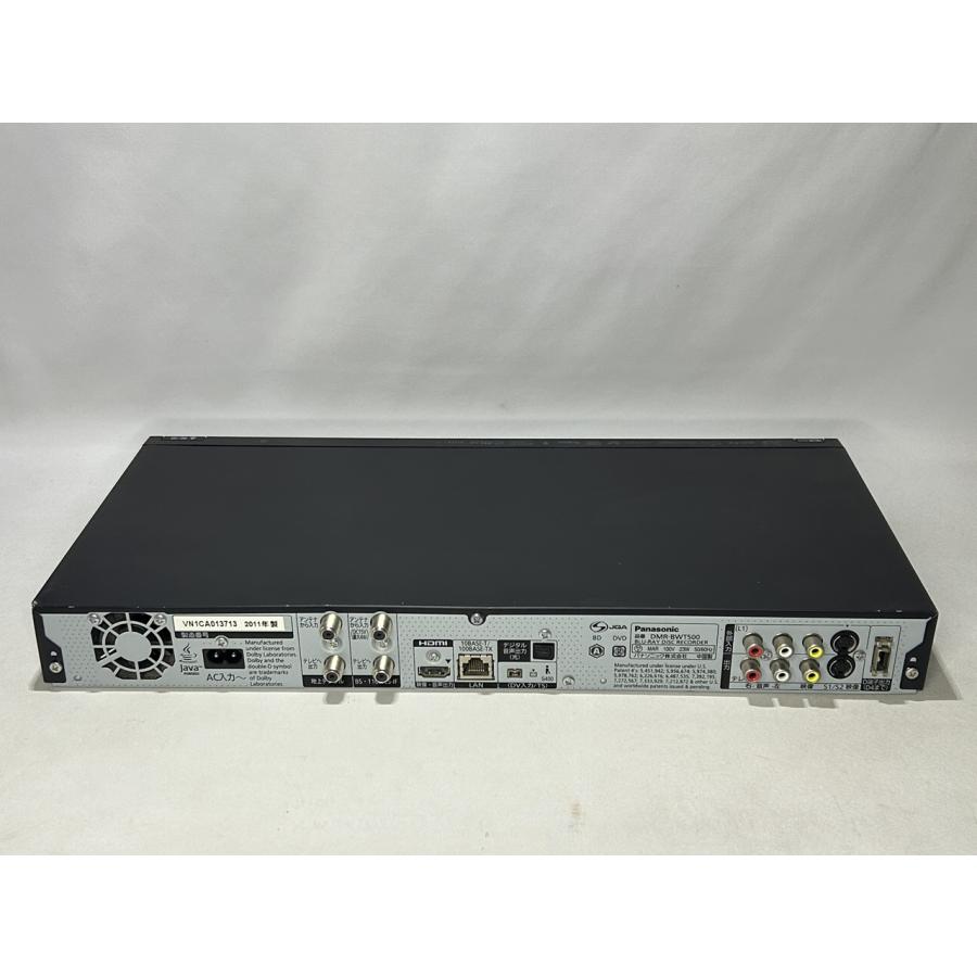レコーダー Panasonic 500GB DMR-BWT500 パナソニック 500GB 2チューナー ブルーレイレコーダー ブラック DIGA