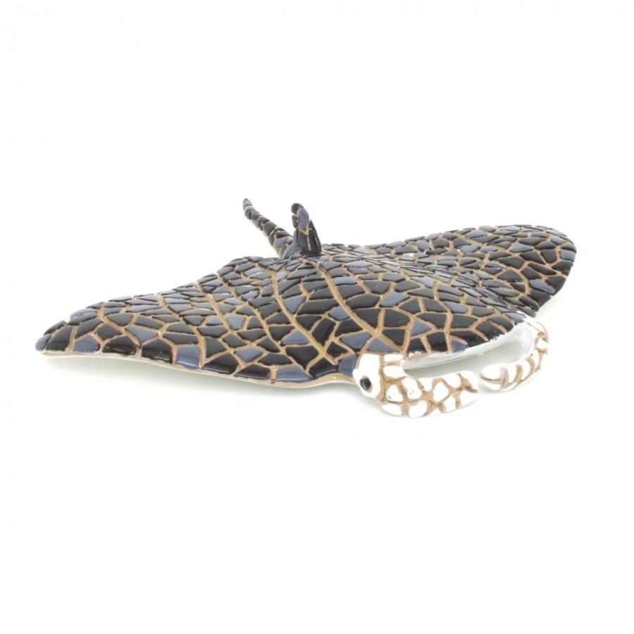 マンタ モザイクタイル アート雑貨 置物 グッズ : 海洋工房