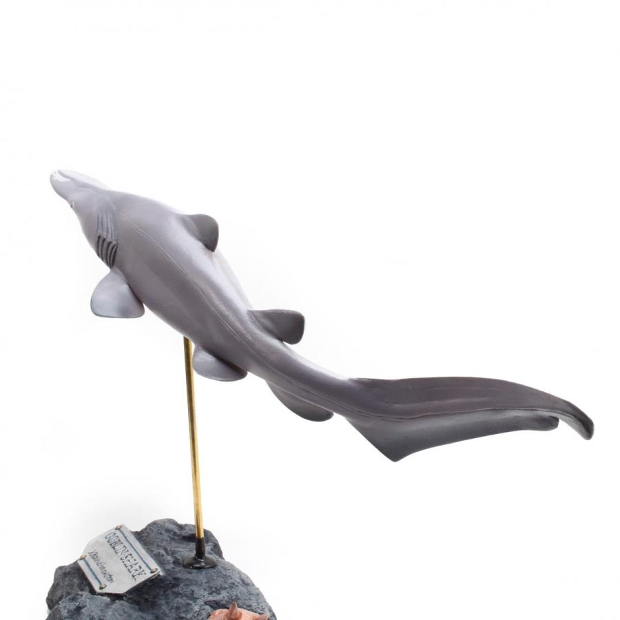 ミツクリザメ ゴブリンシャーク フィギュア フィッシュカービング