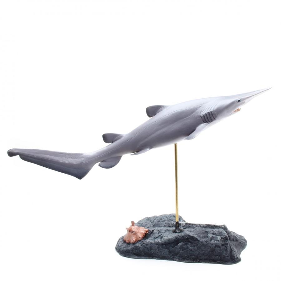 ミツクリザメ ゴブリンシャーク フィギュア Goblin Shark フィッシュカービング 受注生産3ヵ月待ち 代引き不可 Sc 15 海洋工房 通販 Yahoo ショッピング