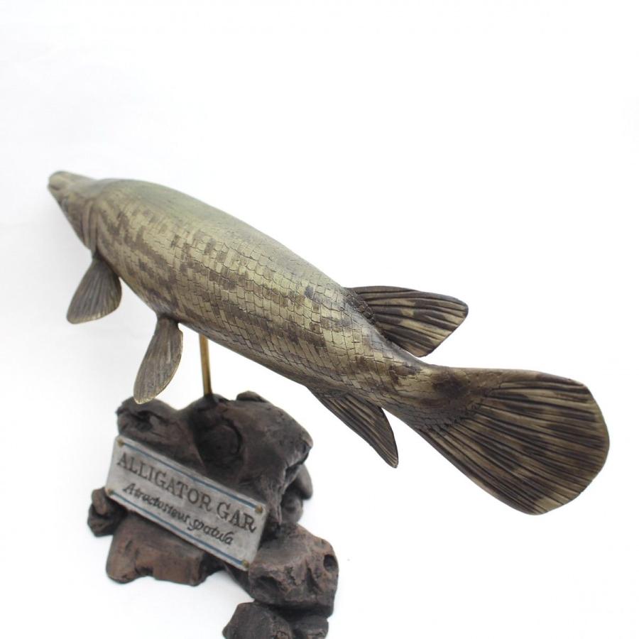 アリゲーターガー ガーパイク フィギュア フィッシュカービング Sc 1215 海洋工房 通販 Yahoo ショッピング
