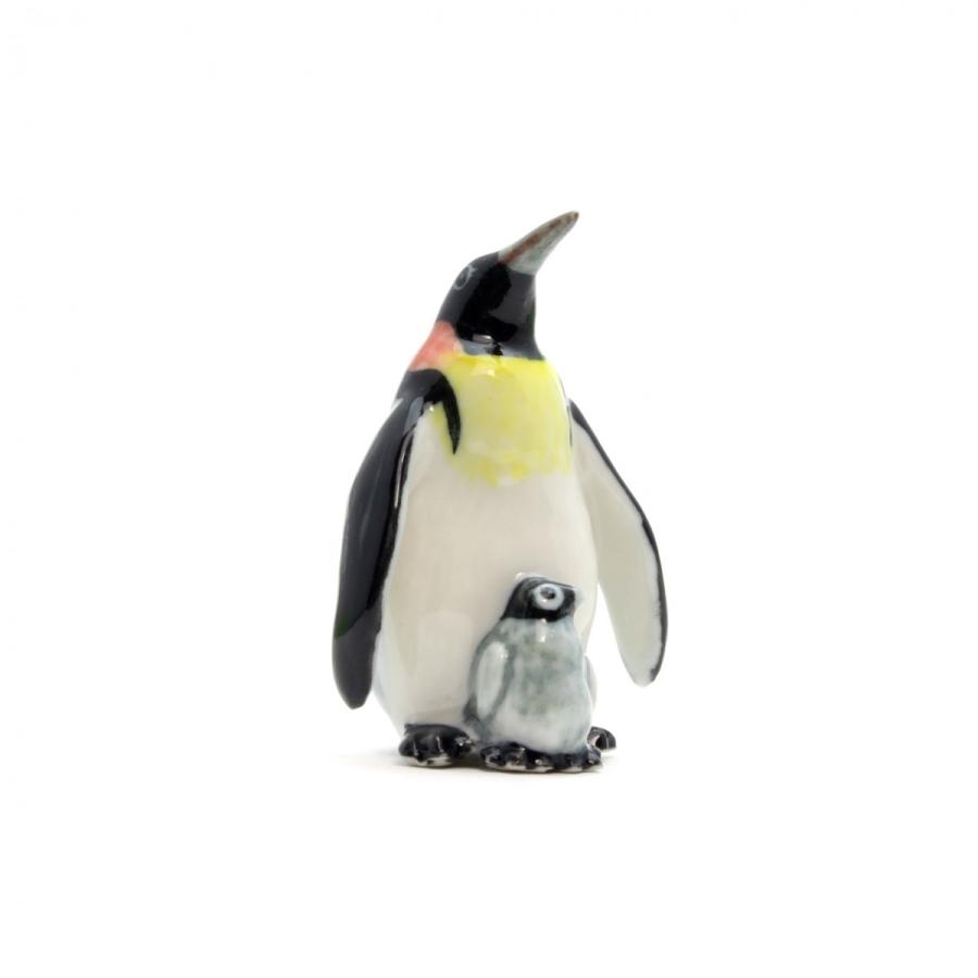 ペンギン置物（陶器） ディスプレイ 小物 インテリア ミニチュア