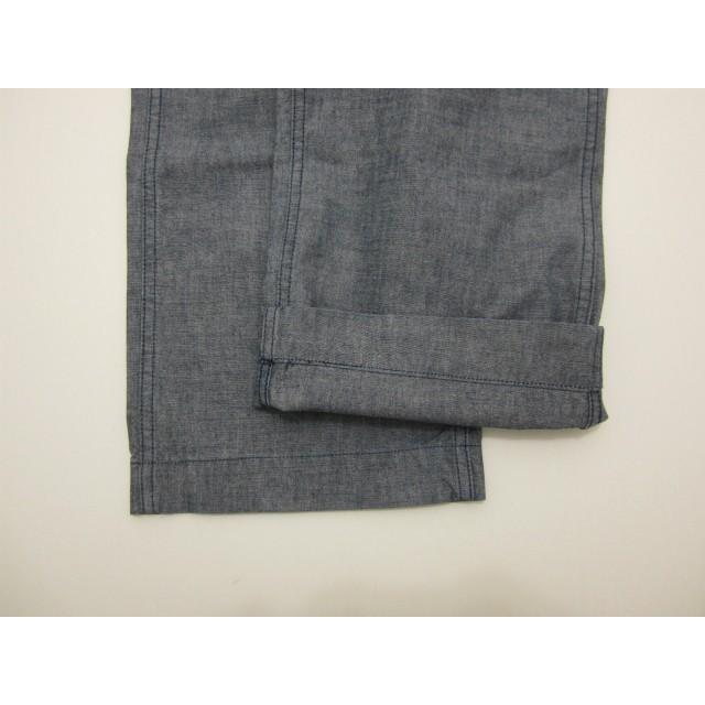 TWO MOON トゥー・ムーン ワンウォッシュ済み インディゴ シャンブレー ワークトラウザー 536 TWO MOON トゥー