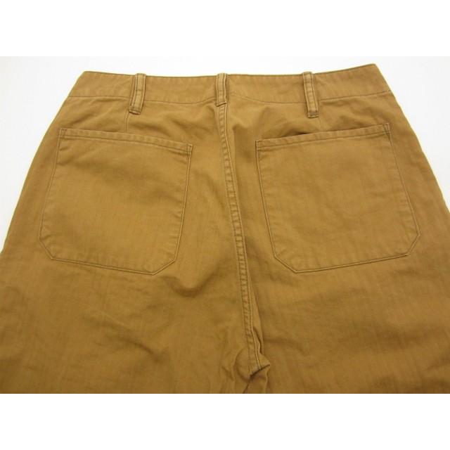 フィルソン　ヘリンボーンワークパンツ　36×34　ダークタン　ウォッシュド加工 フィルソン ヘリンボーンワークパンツ 36×34 ダークタン