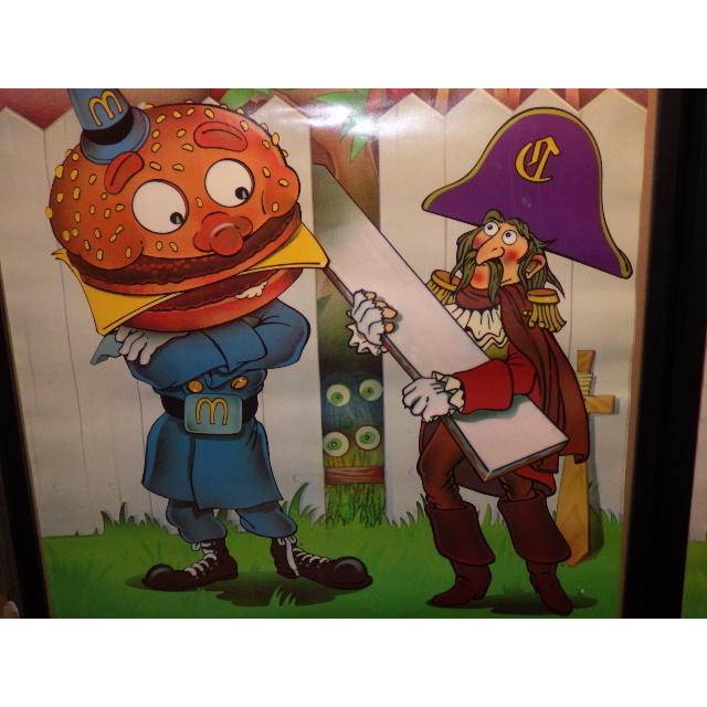 70'S☆McDonald's☆ポスター☆4枚セット☆ビンテージ