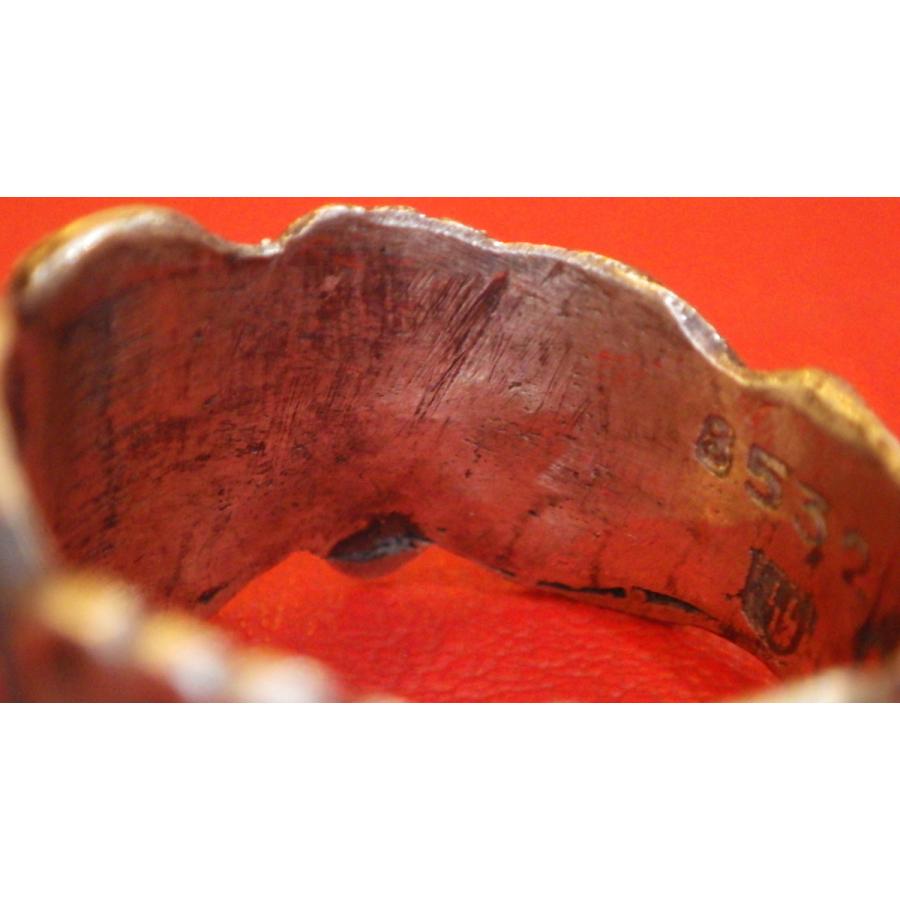 ビンテージ☆アンチパルチザンリング☆指輪☆22号☆スカル☆髑髏