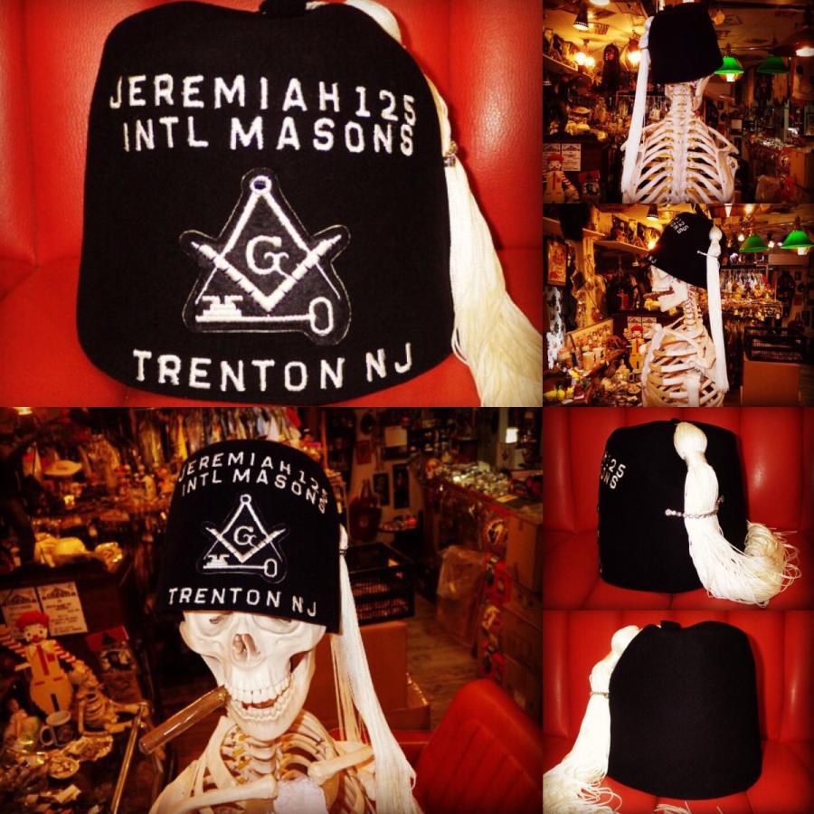 セットアップ フリーメイソン フェズハット 7 ビンテージ 秘密結社 インテリア 置物 オブジェ インテリア雑貨 帽子 ステージ衣装 珍品 レア 珍品 奇品 稀物 奇物 ヨッテラッシャイ ミテラッシャイ インテリア雑貨 Www Miguelsaco Com