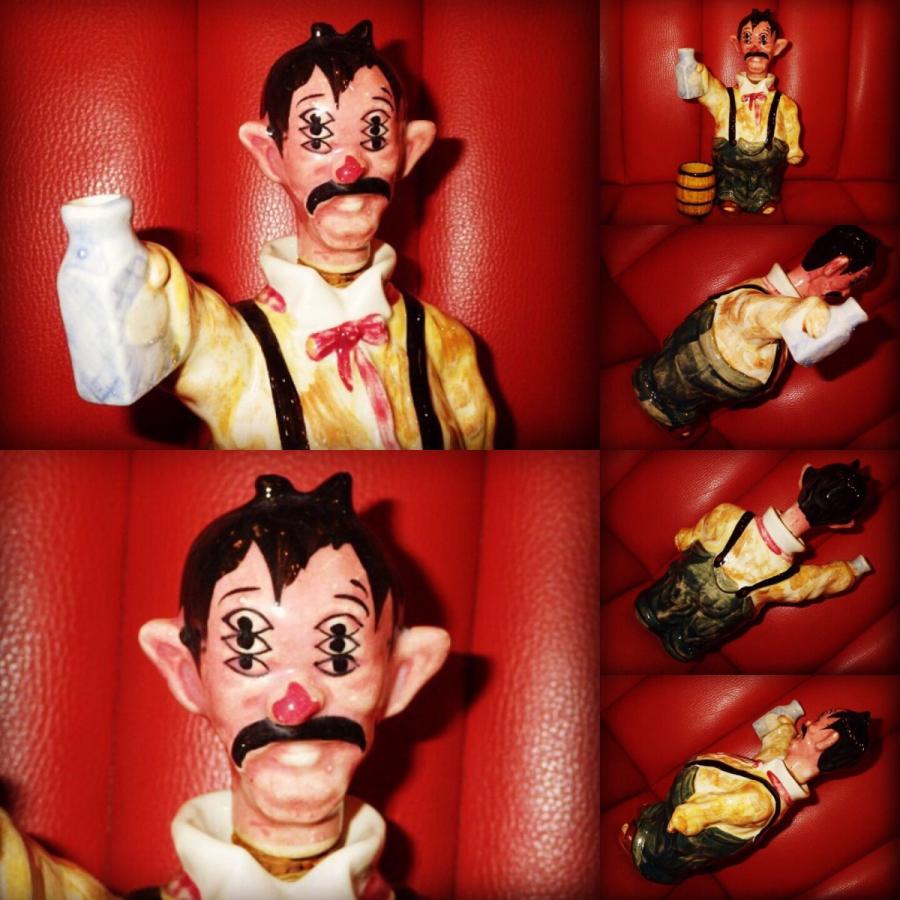 即納 最大半額 50 S 6つ目 デカンタ 6eyes ホットロッド 酒 ビンテージ ロウブロウ 酒瓶 酔っ払い ボトル 置物 オブジェ 泥酔 ドランクマン 流行に Atempletonphoto Com