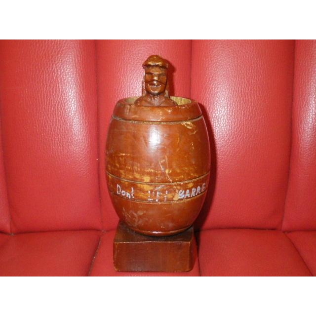 バレルマン☆人形☆5☆ビンテージ☆木彫り☆木製☆樽男☆エロ