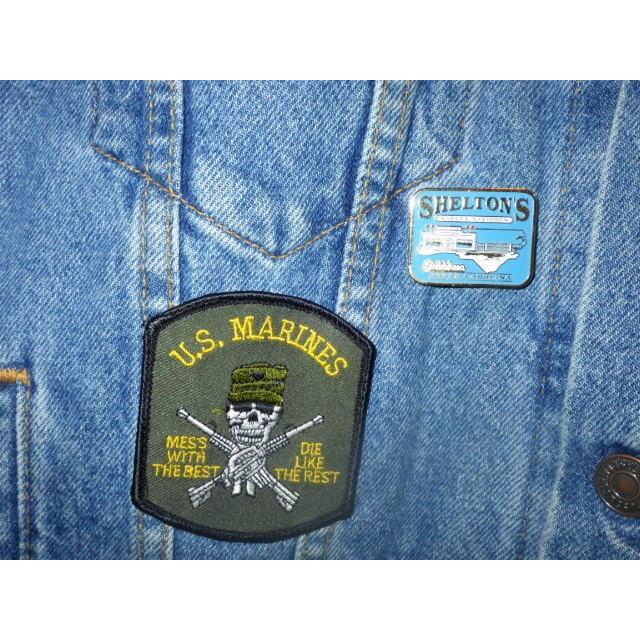 Levi's 90'S☆USMC☆ツアージャケット☆M☆スカジャン☆デニム Levi's 90'S☆USMC☆ツアージャケット☆M☆スカジャン☆デニム