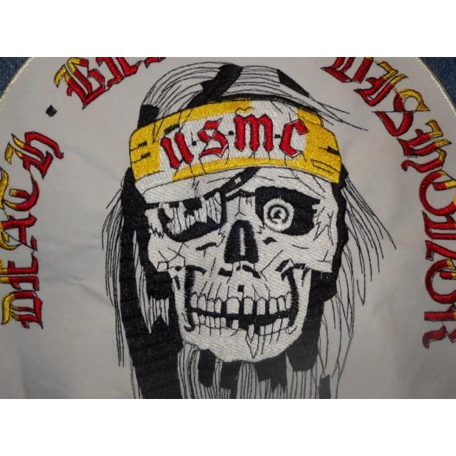 Levi's 90'S☆USMC☆ツアージャケット☆M☆スカジャン☆デニム Levi's 90'S☆USMC☆ツアージャケット☆M☆スカジャン☆デニム