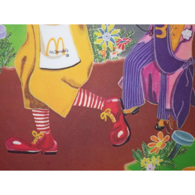 70’S★McDonald's★ポスター★6★ビンテージ★マクドナルド★壁掛け★プレースマット★ランチョンマット★ハンバーガー★USA雑貨★アドバタイジング★パレード｜kaizokusouko｜06