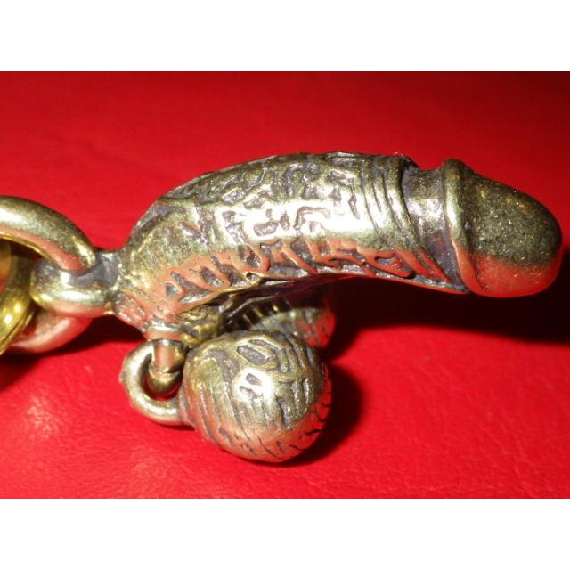 ペニス☆キーホルダー☆11☆子宝☆縁起物☆真鍮☆ブラス☆ジョーク