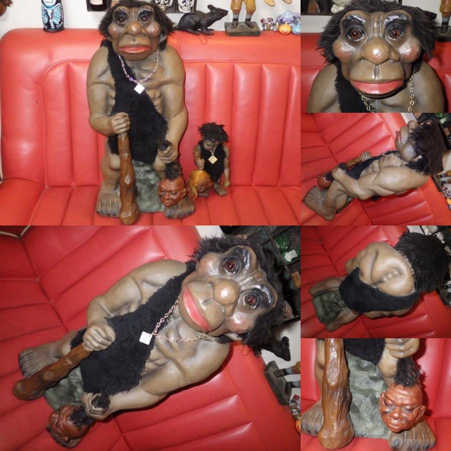 60'S☆HEICO CAVEMAN☆人形☆シュランケンヘッド☆フィギュア 60'S☆HEICO CAVEMAN☆人形☆シュランケンヘッド☆フィギュア