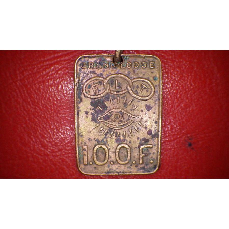 30'S☆ビンテージ☆オッドフェローズ☆ペンダント☆ブロビンスの