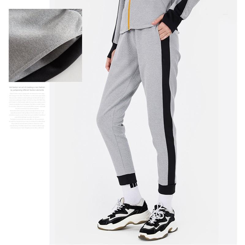 スウェットパンツ 8分丈 レディース 秋 冬 ブラック グレー フリー 楽パン ライン パンツ カジュアル ストリート スポーツ ダンス ルームウェア 部屋着 Abtm0124 カジコム 通販 Yahoo ショッピング