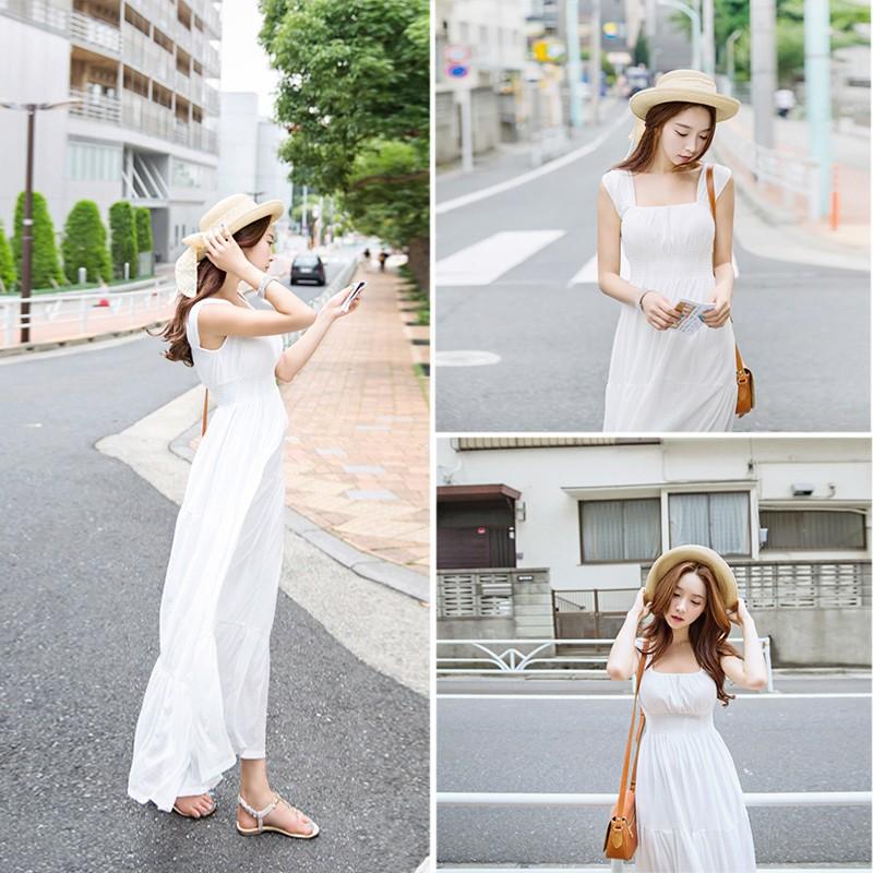 白ワンピース マキシ ワンピ レディース 春 夏 S M L ホワイト グリーン ワンピース レディース ロング リゾートワンピース リゾート マキシ ワンピ ビーチ 夏 Aone0001 カジコム 通販 Yahoo ショッピング